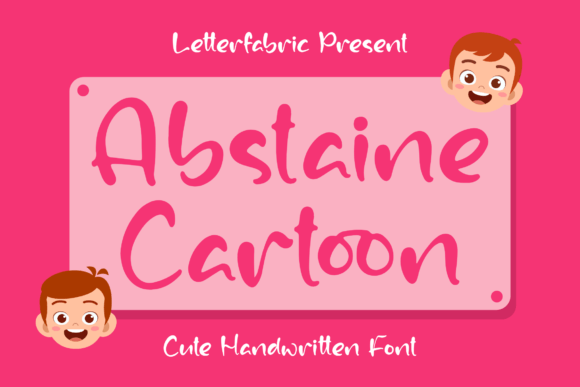 Abstaine Cartoon Font for Business