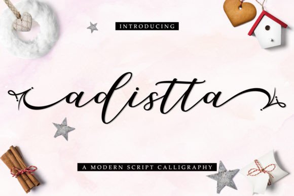 Adistta: A Modern Handwritten Font
