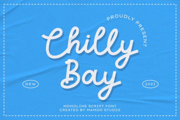 Chilly Bay: A Happy Font for Editorial Design