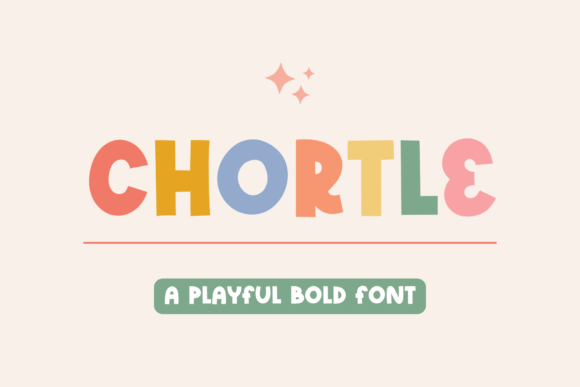 Chortle: A Bold Display Font