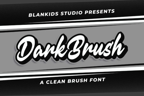 Dark Brush: A Bold Script Font