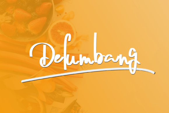 Delumbang: A Charming Script Font