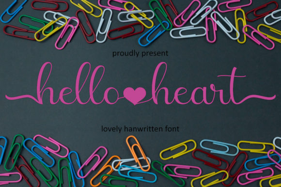 Hello Heart: A Beautiful Script Font for Business