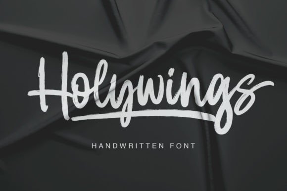 Holywings Font for Editorial Design