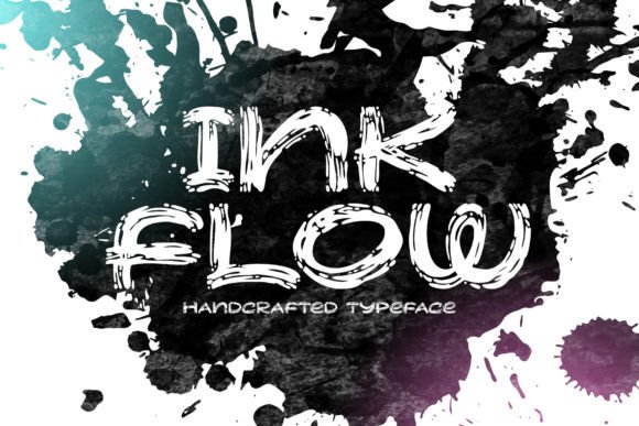 Ink Flow: A Bold Script Font for Web Design