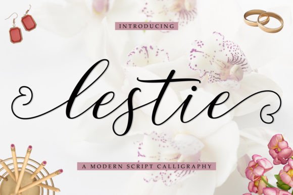Lestie: A Charming Script Font