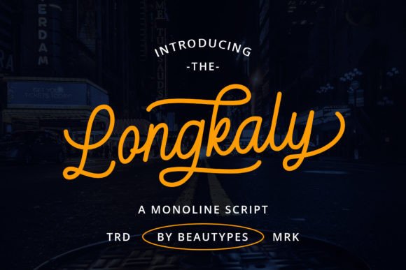 Longkaly: Vintage Font for Business