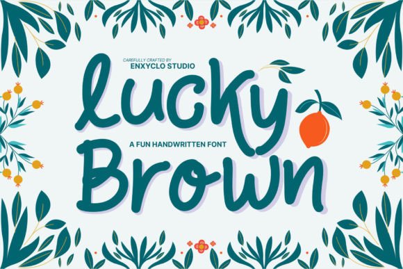 Lucky Brown Font Review