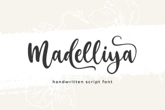 Madelliya Font: Festive Script for Crafters
