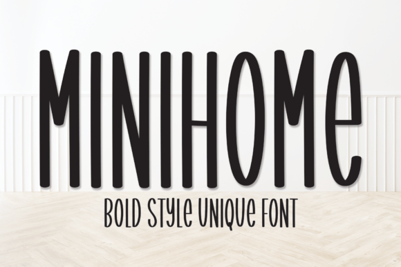Minihome Font for Web Design