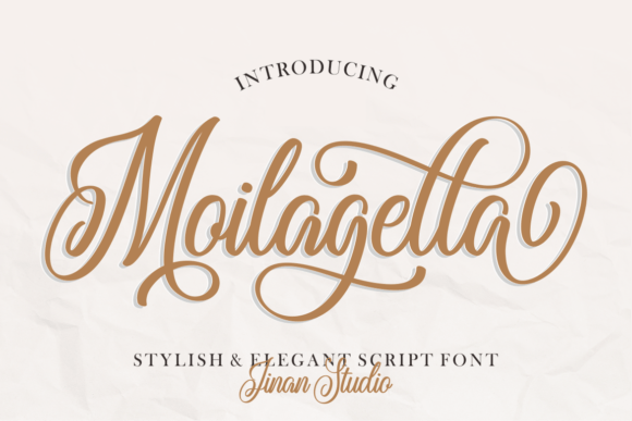 Moilagella: A Stylish Script Font for Web Design