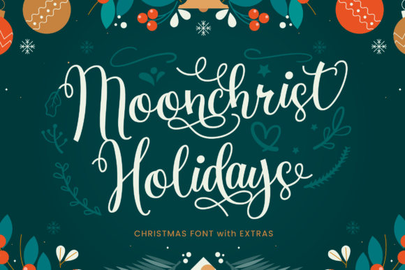 Moonchrist Holidays Font Review