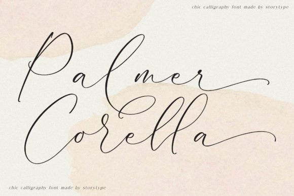 Palmer Corella: Elegant Script Font for Business