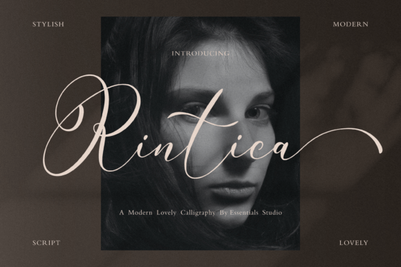 Rintica: A Script Font for Web Design