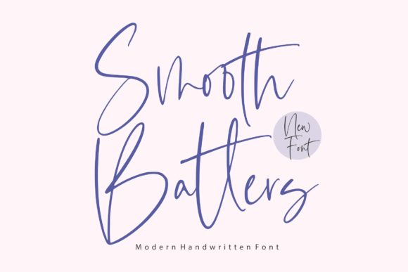 Smooth Batters Font for Professional Branding