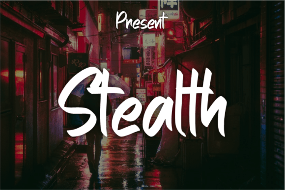Stealth: A Modern Script Font